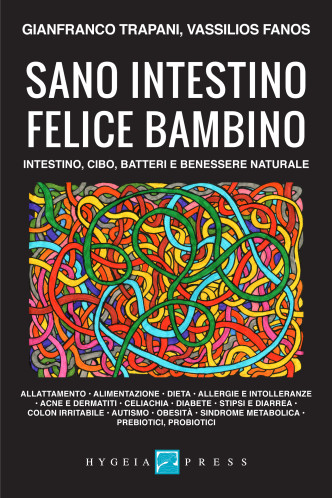 Sano intestino felice bambino